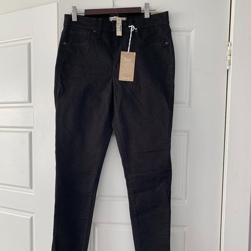 Madewell High-Rise Skinny Black Jeans - SZ 29